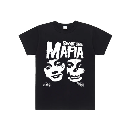 SHORELINE MISFITS TEE: BLACK