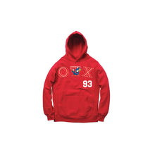 Load image into Gallery viewer, PLAY BALL PULLOVER HOODY: RED