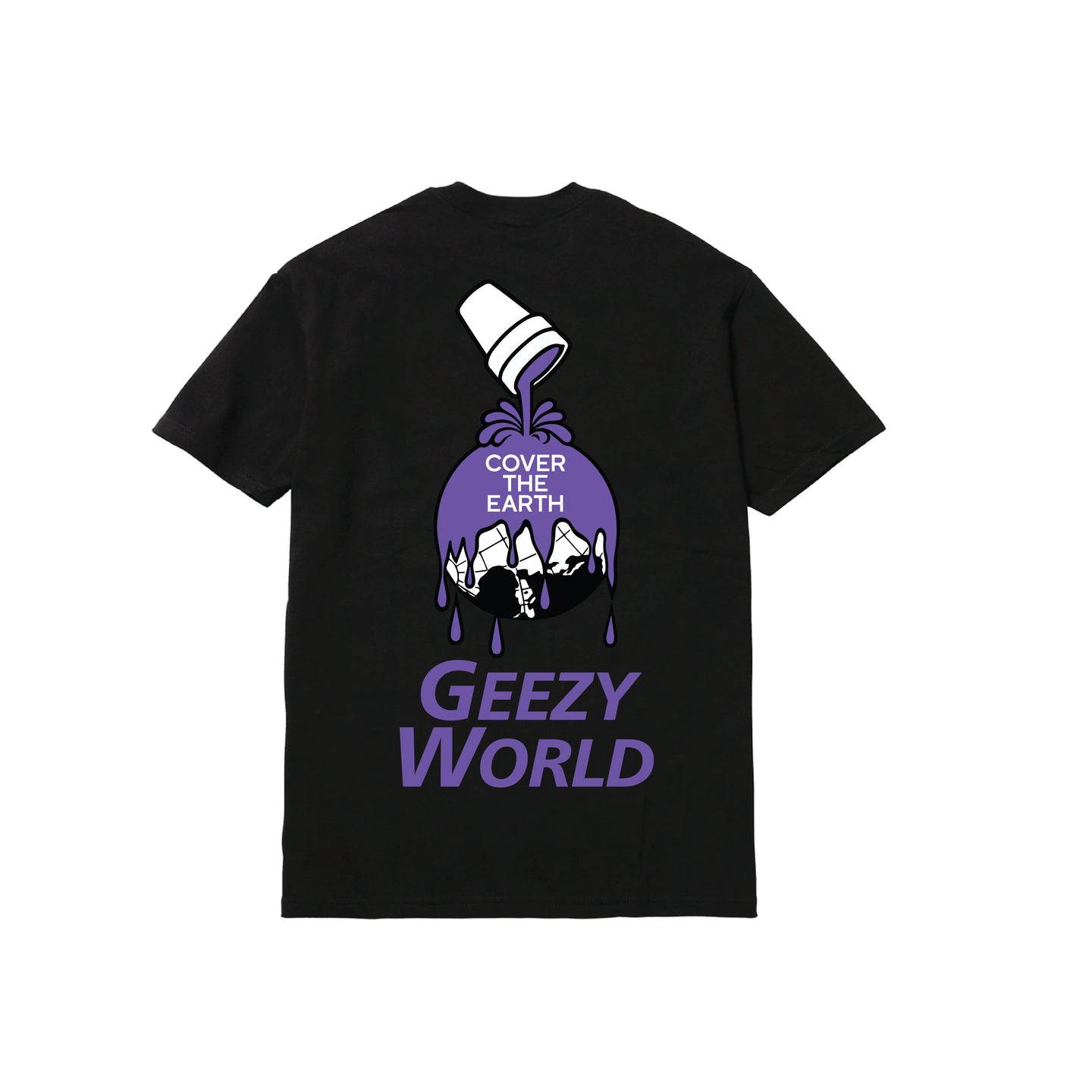 PINT THE WORLD TEE: BLACK