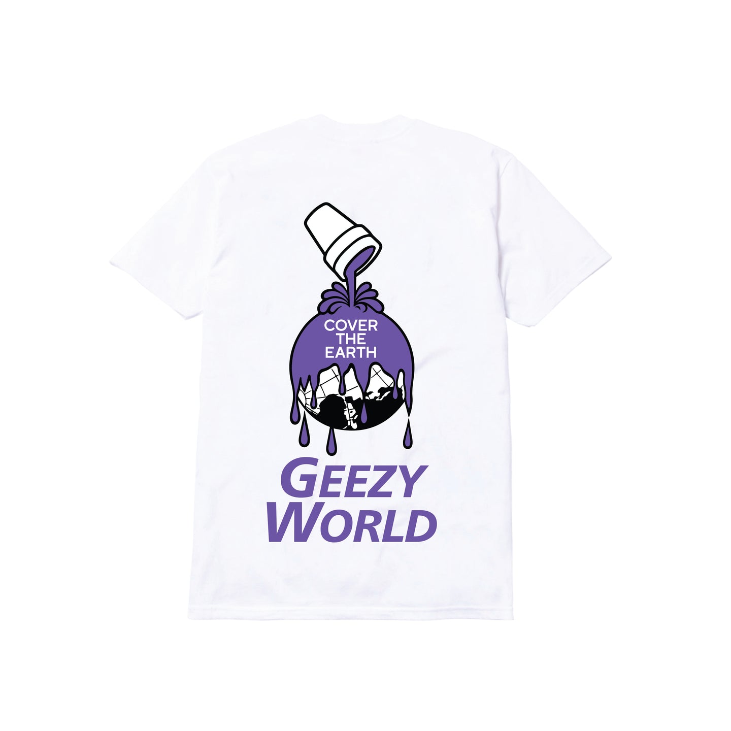 PINT THE WORLD TEE: WHITE