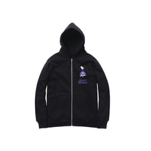 Load image into Gallery viewer, PINT THE WORLD ZIP HOODY: BLACK