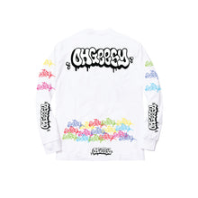 Load image into Gallery viewer, THROWIE LONG SLEEVE TEE: WHITE