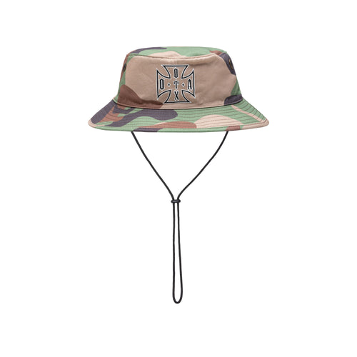 BOONIE HAT: MILITARY CAMO