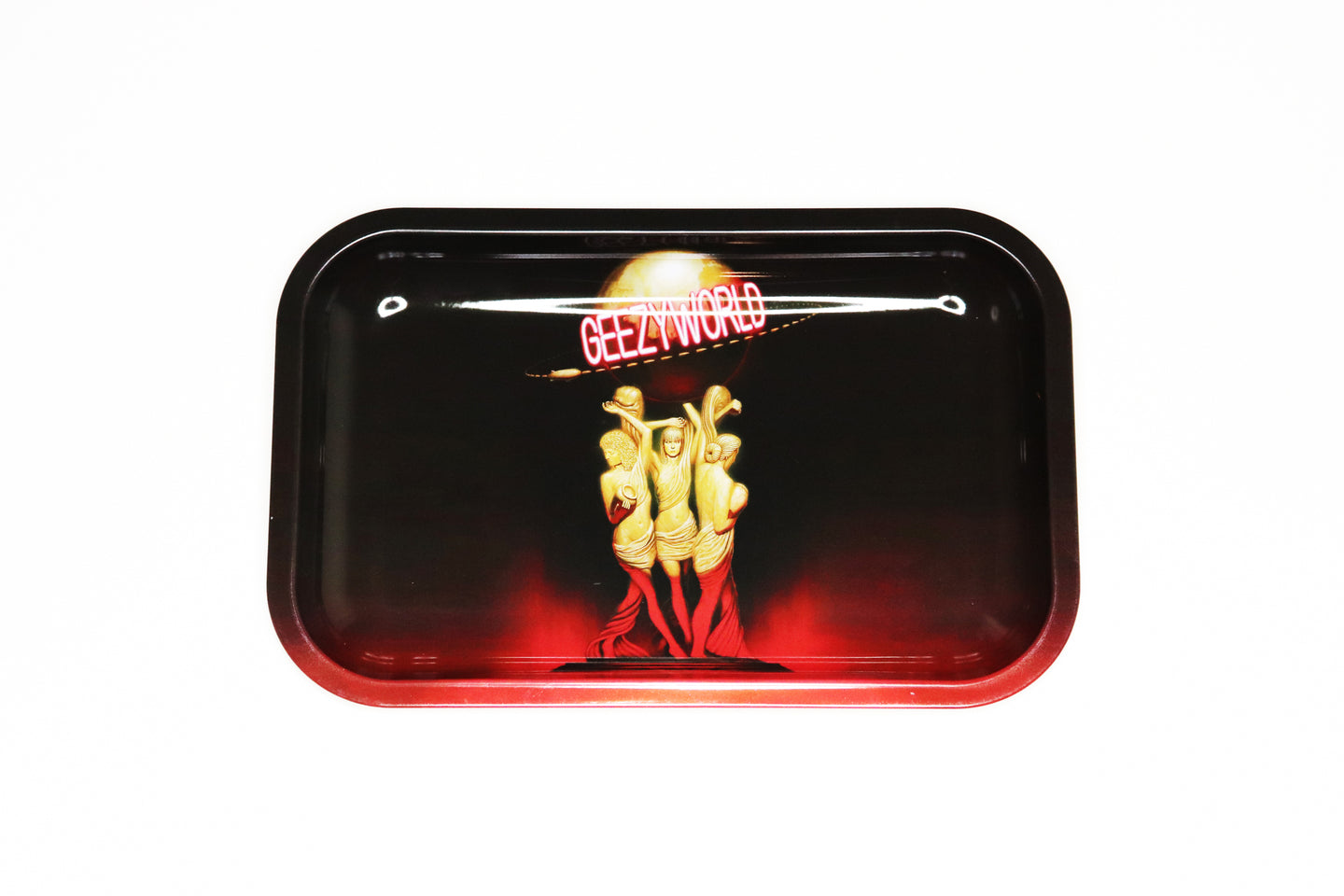 THE WORLD IS YOURS ROLLING TRAY